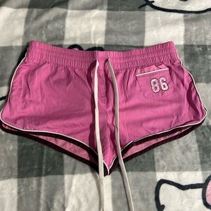 PINK mini shorts